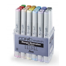 Набір маркерів Copic Sketch Set Manga illustration 24 шт