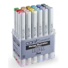 Набір маркерів Copic Sketch Set Manga illustration 24 шт