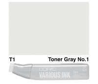 Чорнило для заправки маркерів Copic Various Ink T-1 Toner gray Сірий