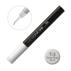 Чорнило для заправки маркерів Copic Ink T-3 Toner grey сірий, 12 мл