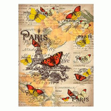 Декупажна карта на рисовому папері Cadenсe Rice Paper А4 Decoupage А4 №195
