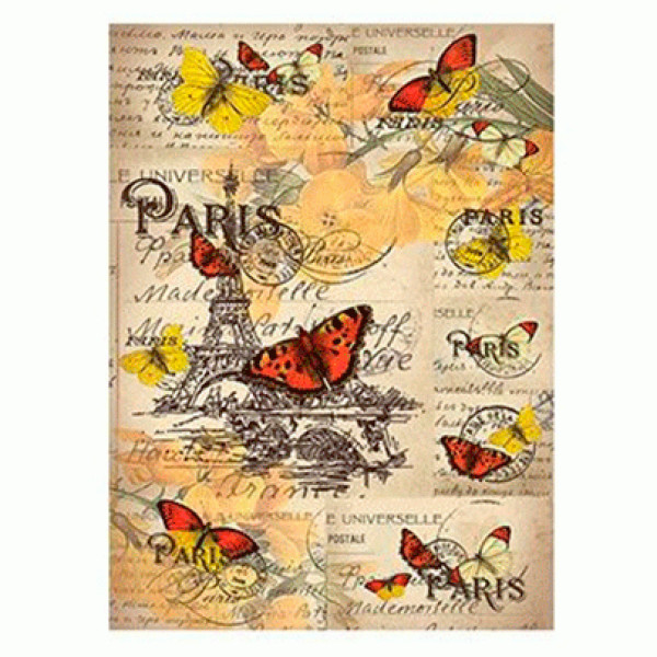 Декупажна карта на рисовому папері Cadenсe Rice Paper А4 Decoupage А4 №195