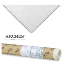 Акварельная бумага в рулоне Canson Arches Hot Pressed 300 гр, 1,13x9,14 м