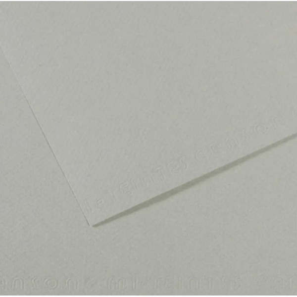 Бумага пастельная Canson Mi-Teintes 160 г/м2 50x65 см №354 Sky blue Небесно-серый