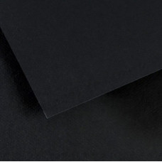 Папір пастельний Canson Mi-Teintes 160 г/м2 50x65 см №425 Вlack Чорний
