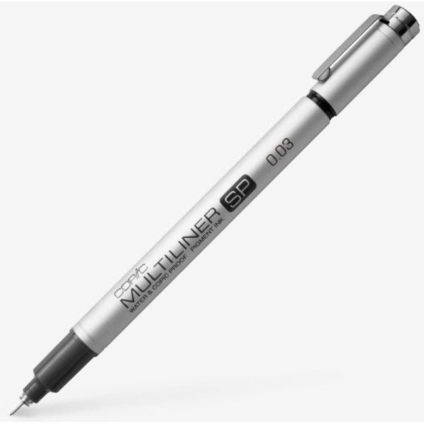 Лайнер Copic серії Multiliner, 0,03 мм