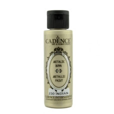 Акрилова фарба з ефектом металік Metallic Paint Cadence, 70 мл, Індійське золото