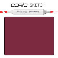Маркер Copic Sketch R-89 Dark red Темно-красный
