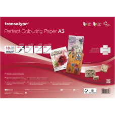Папір для маркерів Transotype Perfect Colouring Paper А3, 250 гр 10 аркушів