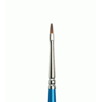 Кисть плоская зауженная синтетика Winsor Newton 555 Cotman Brushes, № 1