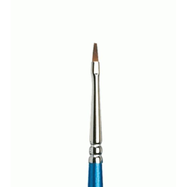 Пензель плоский звужений синтетика Winsor Newton 555 Cotman Brushes, № 1