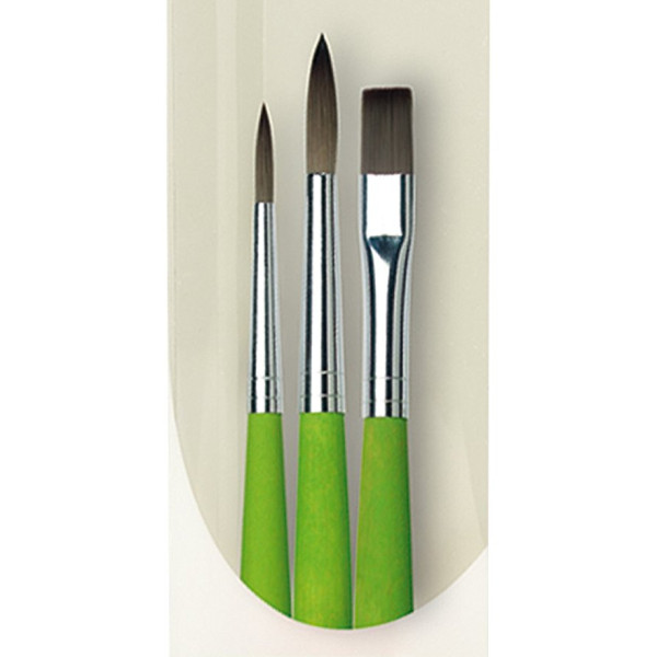 Набір davinci пензля в блістері Ser. 373, Fit for Hobby School round, №4,8,8 арт. 4209