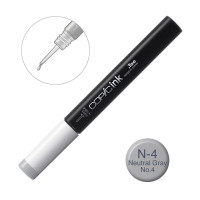 Чернила для заправки маркеров Copic Ink N-4 Neutral gray Нейтральный серый, 12 мл