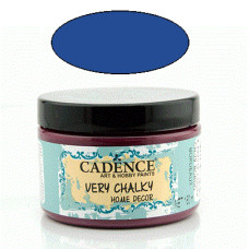 Крейдяна акрилова фарба Cadence Very Chalky Home Decor, 150 мл, Синій