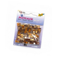 Мозаика, Folia глиттерная Glitter 45 г/м2, 5x5 мм (700 шт), №04 Brown (Коричневый)