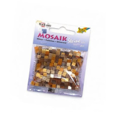 Мозаїка Folia глітерна Glitter 45 г/м2, 5x5 мм (700 шт), №04 Brown (Коричневий)
