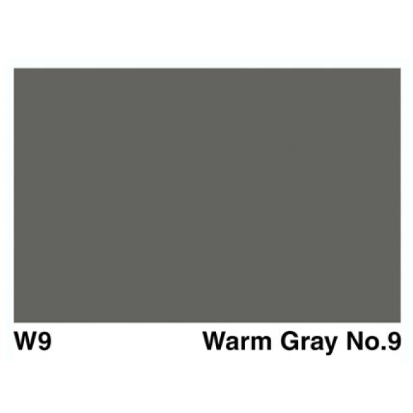 Заправка для маркеров COPIC Ink, W9 Warm gray Теплый серый, 12 мл