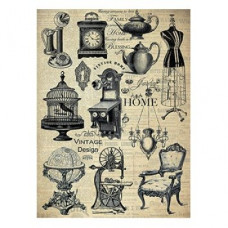 Декупажна карта Cadenсe, А4 Decoupage №210