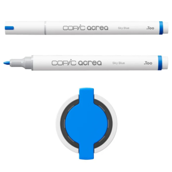 Акриловый маркер Copic Acrea Paint Marker 0,8 мм, 012 Sky Blue (Небесно-голубой)