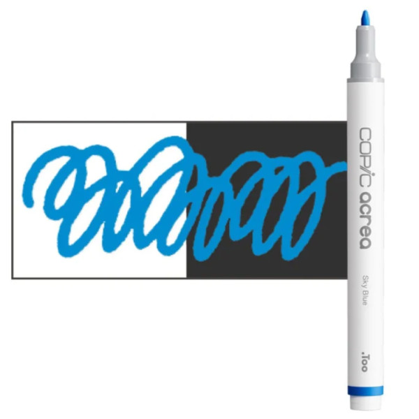 Акриловый маркер Copic Acrea Paint Marker 0,8 мм, 012 Sky Blue (Небесно-голубой)