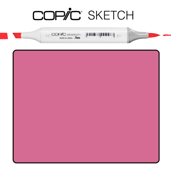 Маркер двосторонній спиртовийCopic Sketch, № R-85 Rose red Рожево-червоний