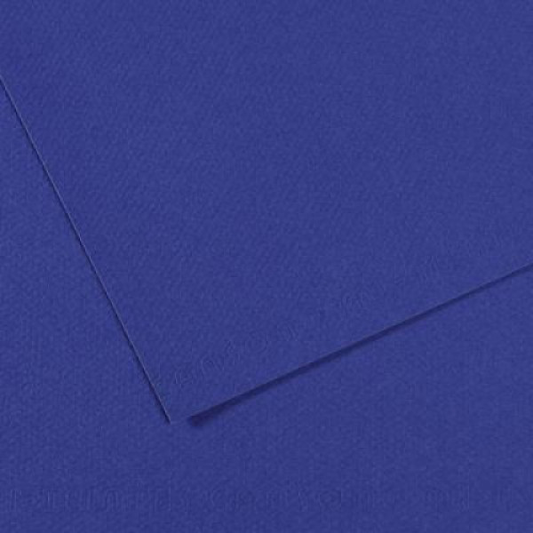 Папір пастельний Canson Mi-Teintes 160 г/м2 50x65 см №590 Ultramarine Ультрамарин