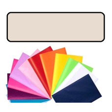 Папір обгортковий тишею однотонний Folia Tissue Paper 20 г/м2, 50x70 см, 13 аркушів, №80 Grey Сірий