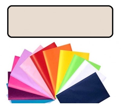 Бумага оберточная тишью однотонная Folia Tissue Paper 20 г/м2, 50x70 см, 13 листов, №80 Grey Серый