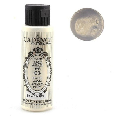 Акриловая краска с эффектом металлик Metallic Paint Cadence, 120 мл, Перламутр