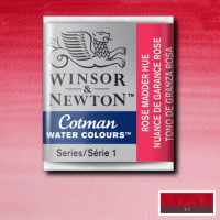 Акварельна фарба Winsor Newton Cotman Half Pan, № 580 Рожевий краплак