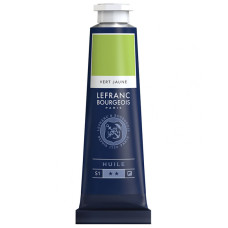 Фарба олійна Lefranc Fine 40 мл №590 Yellow Green Жовто-Зелений