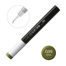 Чорнило для заправки маркерів Copic Ink G-99 Olive Оливковий, 12 мл