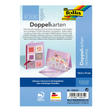 Заготовка для открытки прямоугольная Folia Cards, 220 г/м2, 10,5x15 см, № 31 Lilac Лиловый