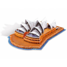 Пазли марки Folia 3D-Modellogic Opera House-Sydney, 58 одиниць, артикул 34005 арт 34005