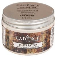 Фарба-патина з ефектом старіння Cadence Rusty Patinа, 150 мл, Кремовий
