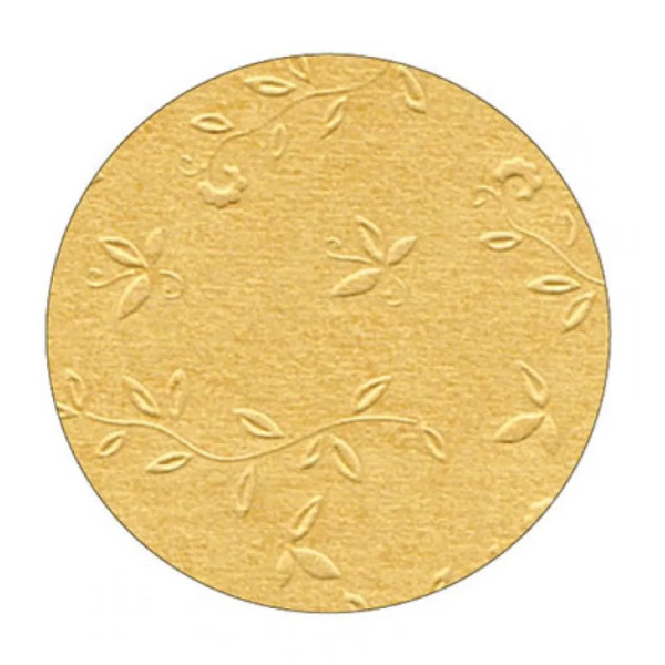 Текстурований картон Folia Textured Card Ornamental Motifs 220 г/м2,50x70 см №65 Золото