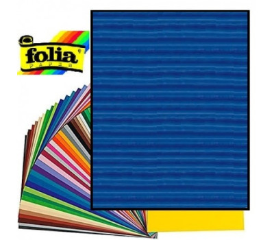 Картон Folia Photo Mounting Board 300 г/м2, 70x100 см, Middle blue Синий