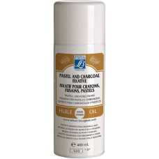 Фиксатив спрей для угля и пастели матовый Lefranc Fixativ Cristal for pastels, 400 мл