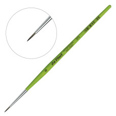 Кисть круглая мягкая синтетика DaVinci 373 Fit for Hobby School, № 0