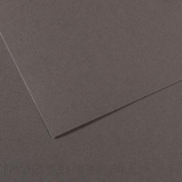 Бумага пастельная Canson Mi-Teintes, 160 г/м2, A4 №345 Dark gray Темно-серый