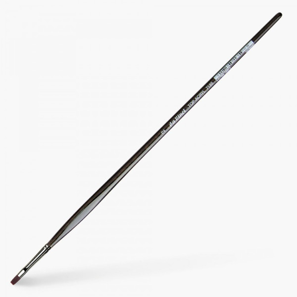 Пензель плоска синтетика daVinci Red-Brown Synthetic Fibre 7185, № 2