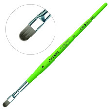 Пензель овальна синтетика DaVinci 375 Fit for Hobby School, № 6