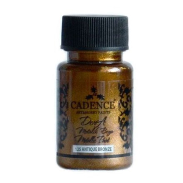 Акрилова фарба металік Cadence Dora Metallic Paint, 50 мл, Бронза