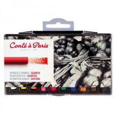 Набір м'якої пастелі Conte Soft Pastel, 10 крейд