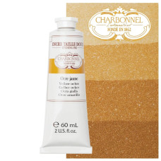 Офортна фарба для гравюри на олійній основі Charbonnel Etching ink 60 мл № 302 Yellow ochre Жовта охра