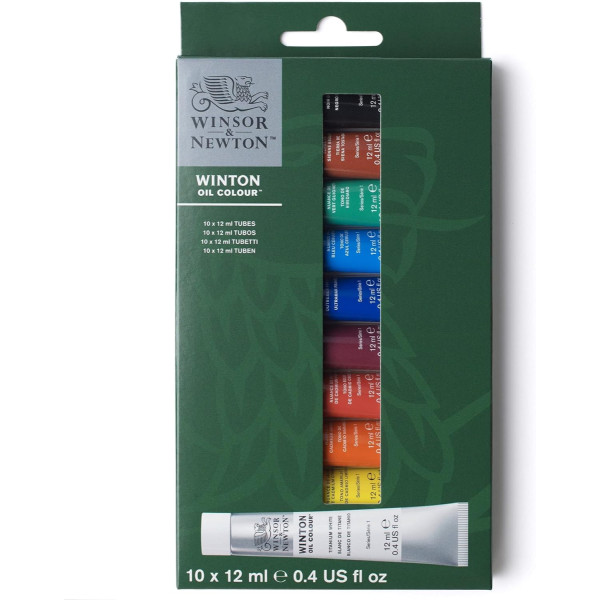 Набір масляних фарб Winsor Newton Winton Oil Colour Set, 10х12 мл