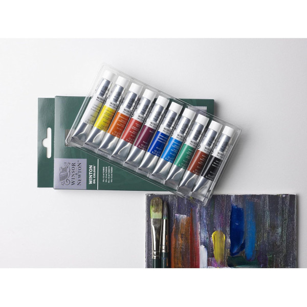Набір масляних фарб Winsor Newton Winton Oil Colour Set, 10х12 мл