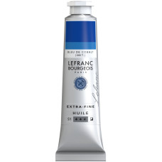 Краска масляная Lefranc Extra Fine 40 мл, 064 Оттенок синий кобальт
