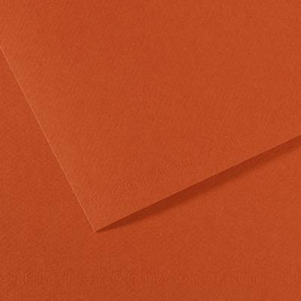 Бумага пастельная Canson Mi-Teintes 160 г/м2 50x65 см №130 Red earth Красная земля