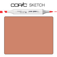 Маркер Copic Sketch E-07 Light mahogany Світлий червоно-коричневий